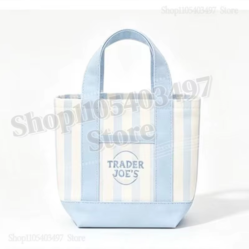 Mini sac fourre-tout Trader Joe's en toile