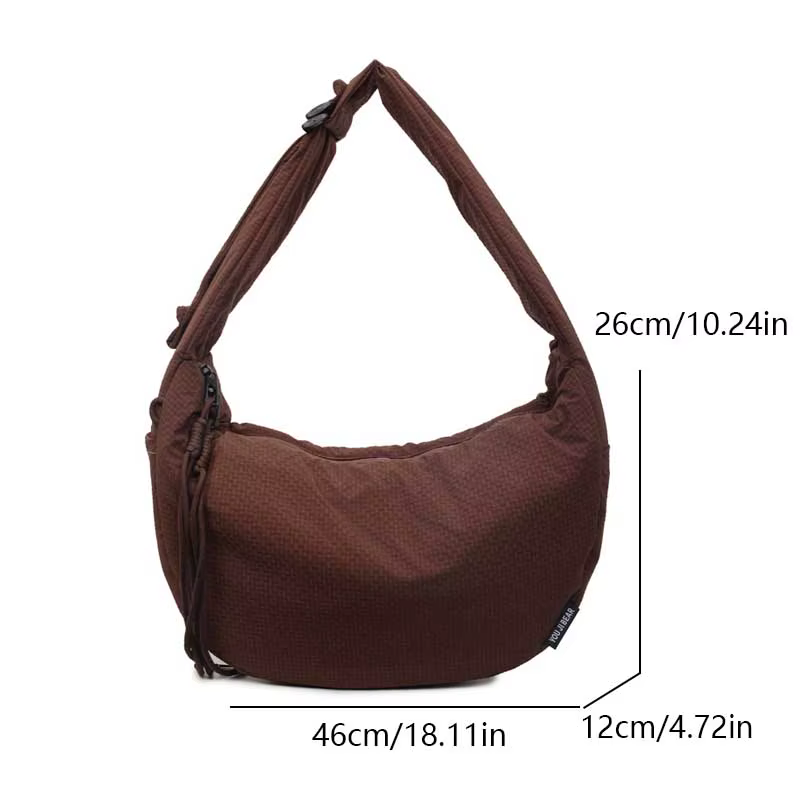 Sacs Hobo à Texture confortable et polyvalente pour femmes