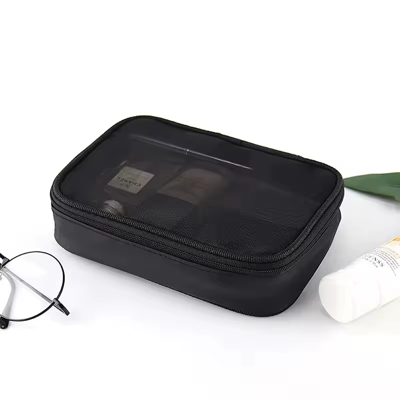 Sac de maquillage noir pour femmes