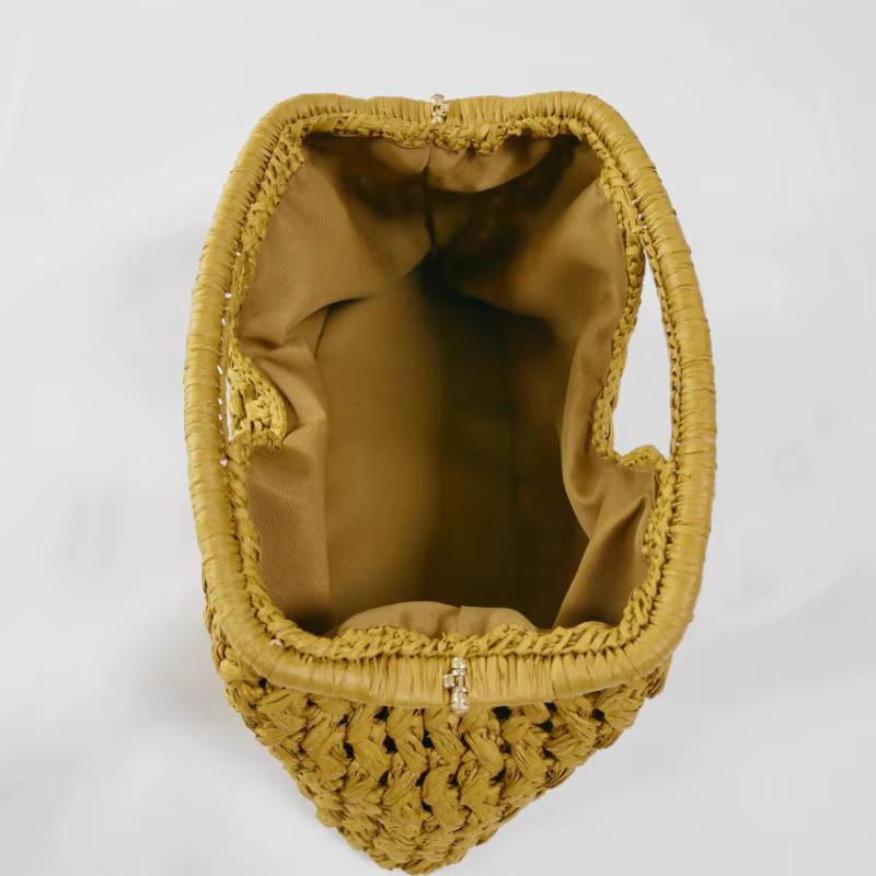 Sac à main tissé en chaîne pour femmes
