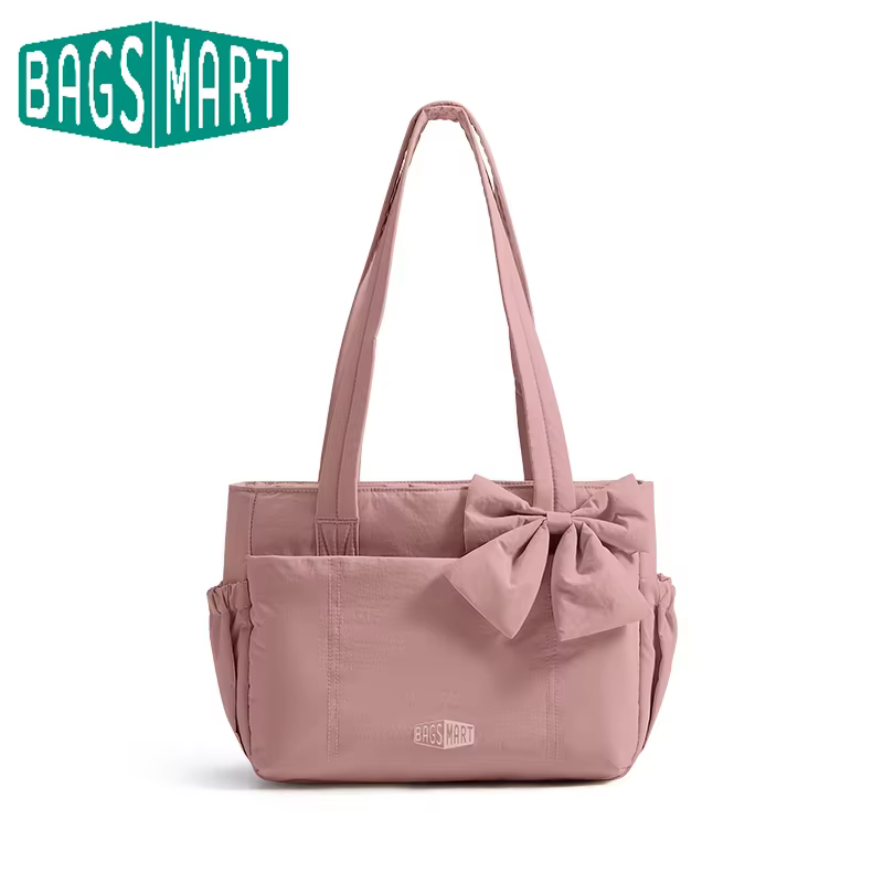 BAGSMART sac fourre-tout de voyage polyvalent femmes sac de transport plusieurs poches sac à main messager collège école sac à bandoulière
