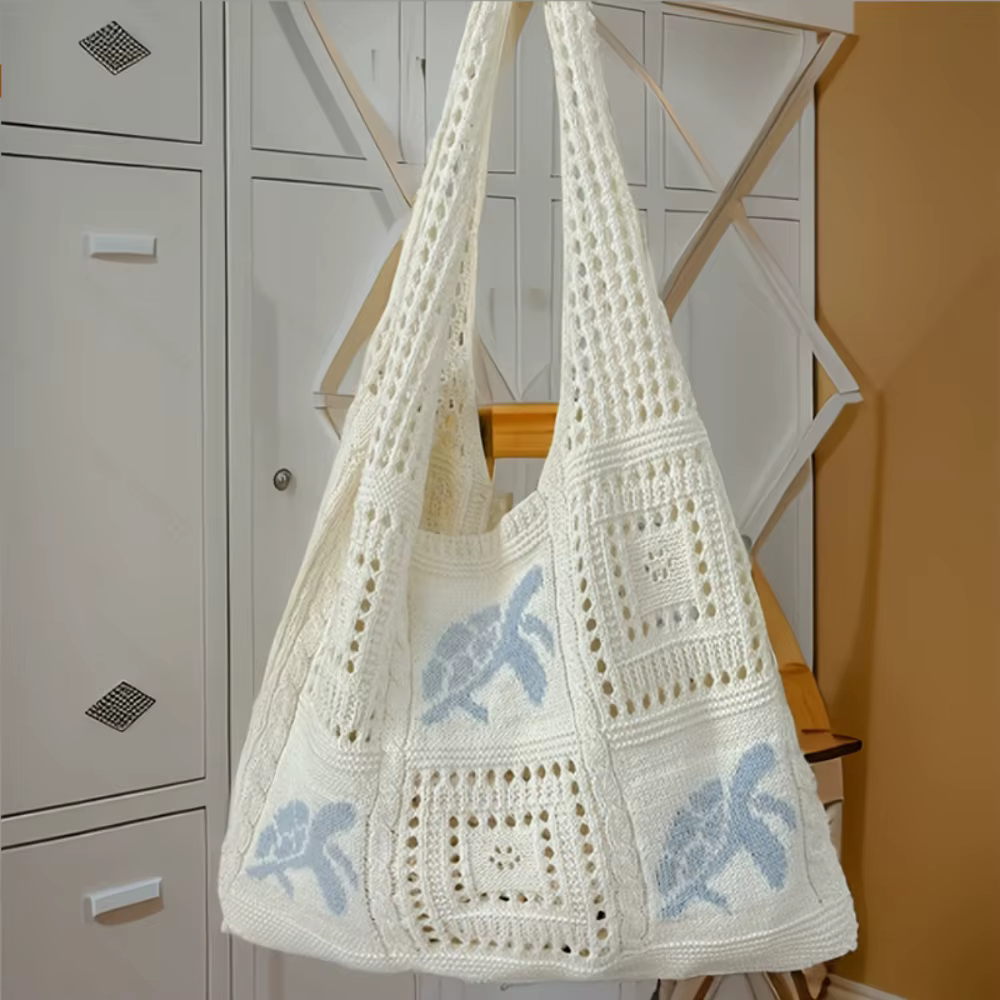Sac fourre-tout de plage au crochet