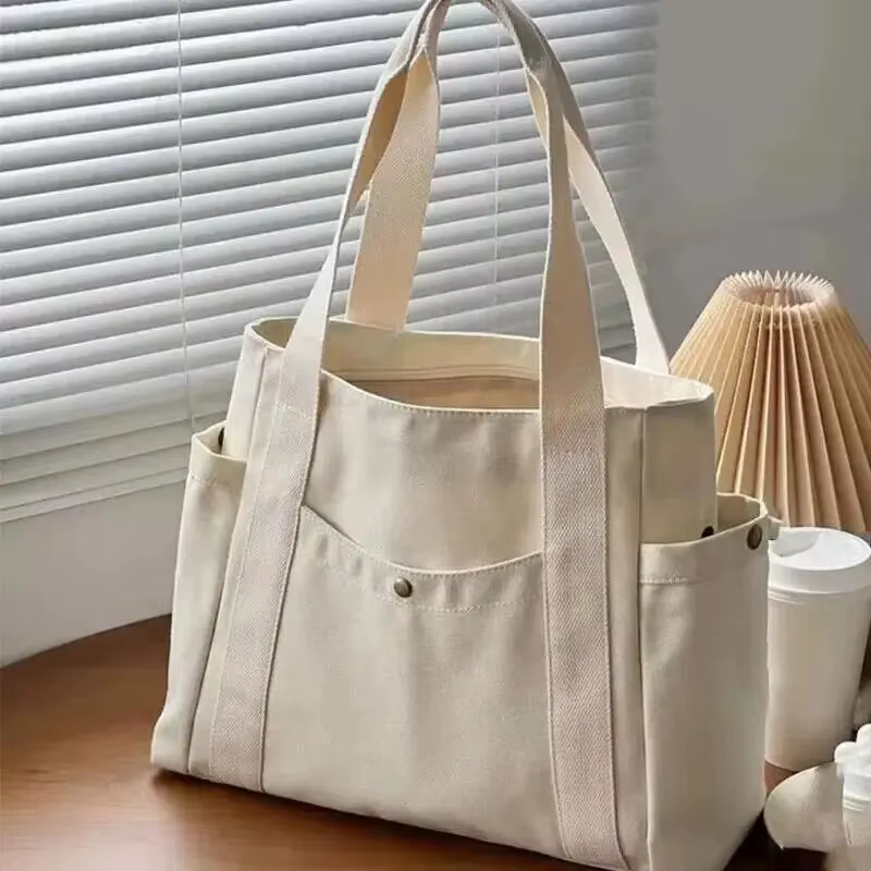 Sac à bandoulière en toile pour femmes
