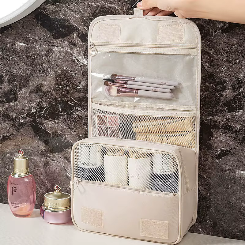 Trousse de toilette portable de voyage pour femme