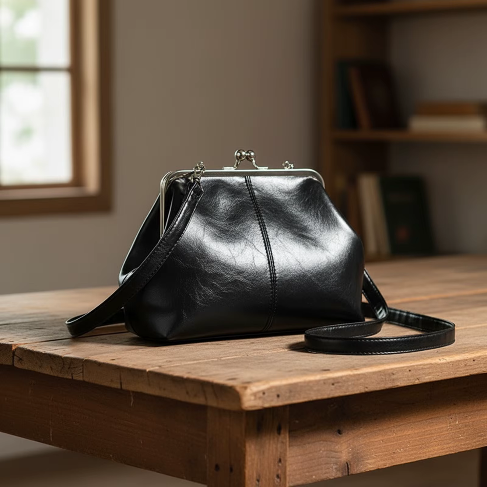 Sac à bandoulière en cuir PU pour femmes et filles