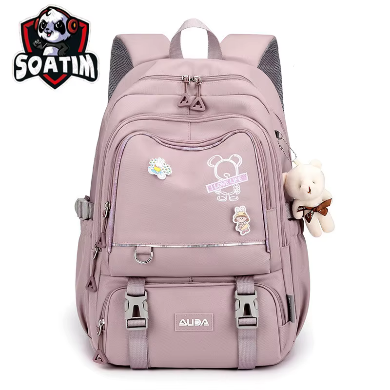 Sacs d'école pour enfants pour adolescentes grand cartable Kawaii collège étudiant école sac à dos livre sac ordinateur portable voyage sac à dos