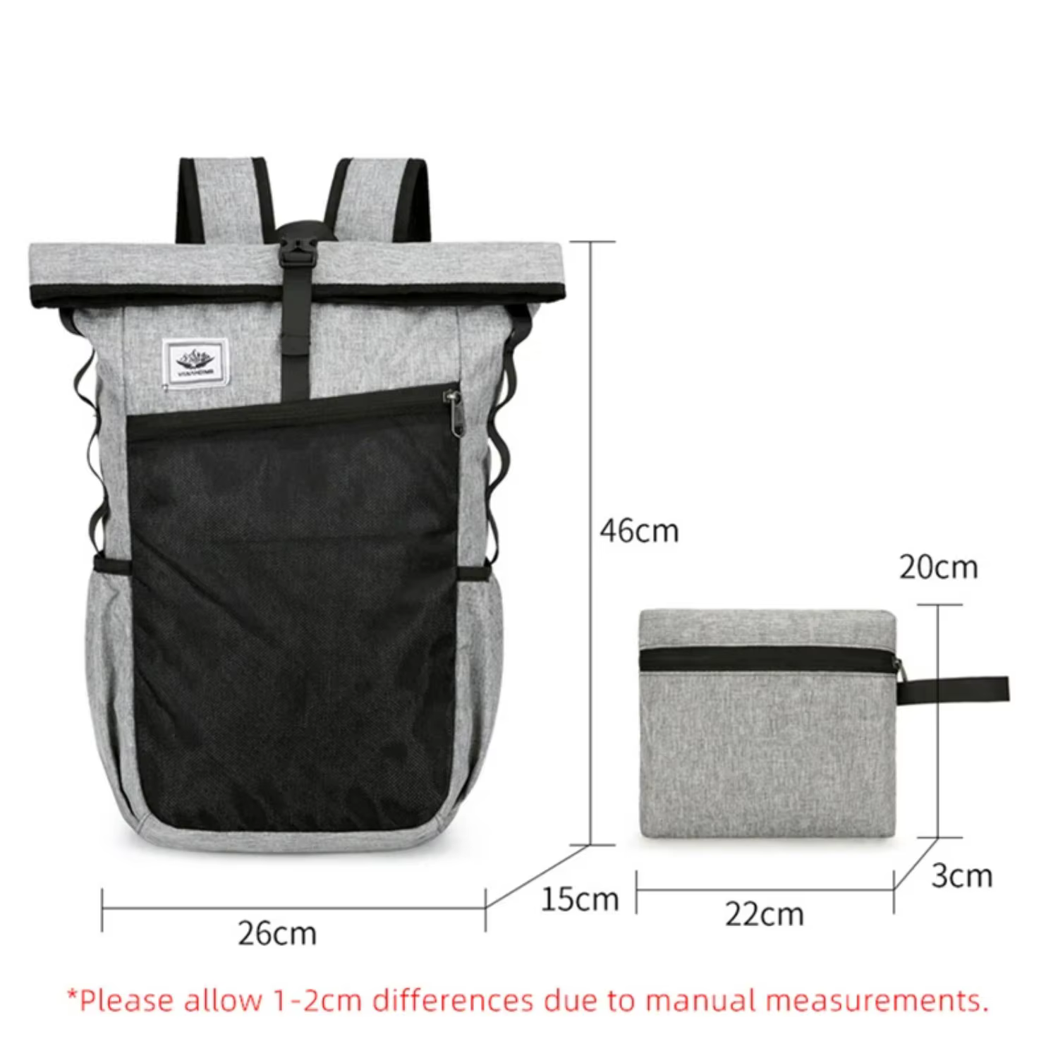 Nouveau sac à dos de voyage pour homme et femme