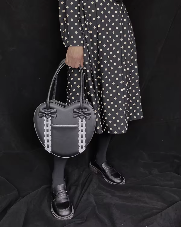 Sac à main en forme de cœur Lolita pour femme