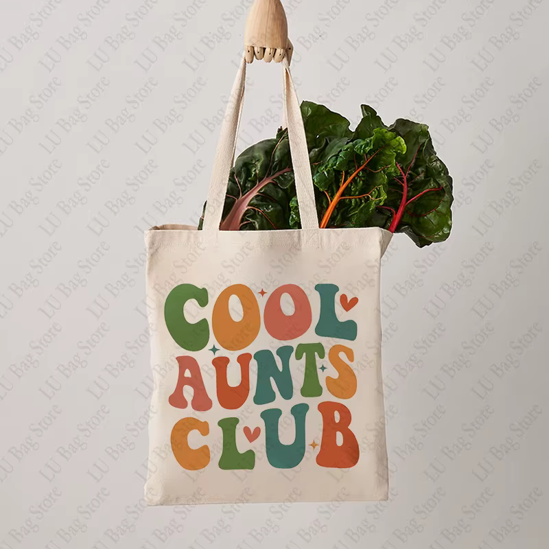 Sac fourre-tout en toile réutilisable