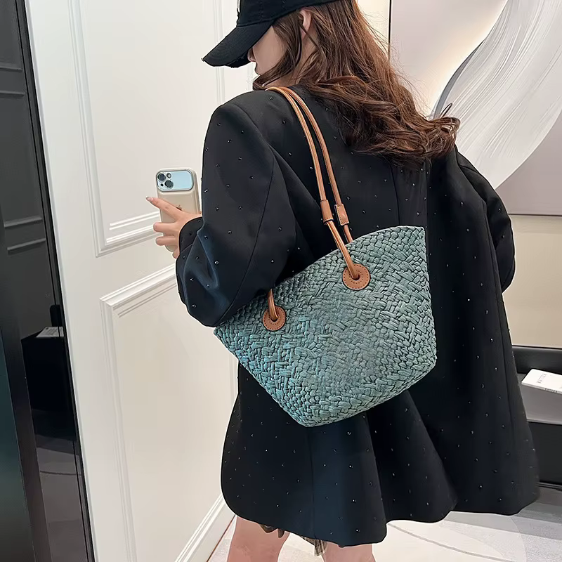 Sac tissé français élégant