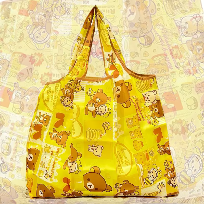 Nouveau sac de courses pliable de la série Rilakkuma