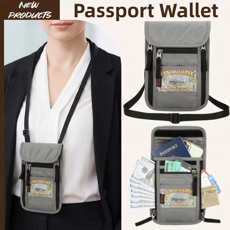 Portefeuille pour passeport de voyage