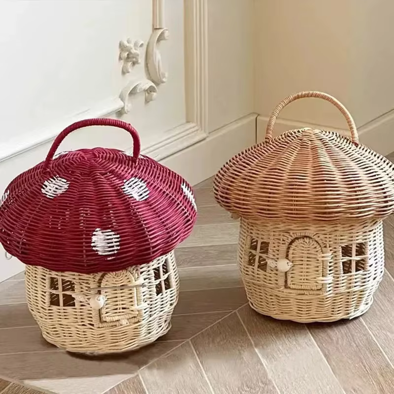 Sac fourre-tout en rotin