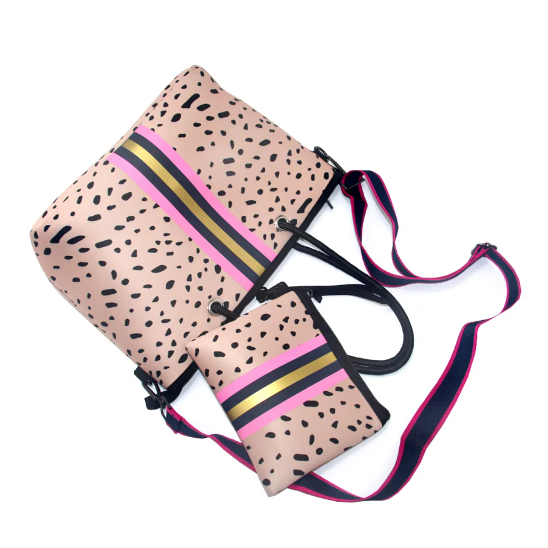 Sac fourre-tout en néoprène grand sac de plage pour femmes piscine sac