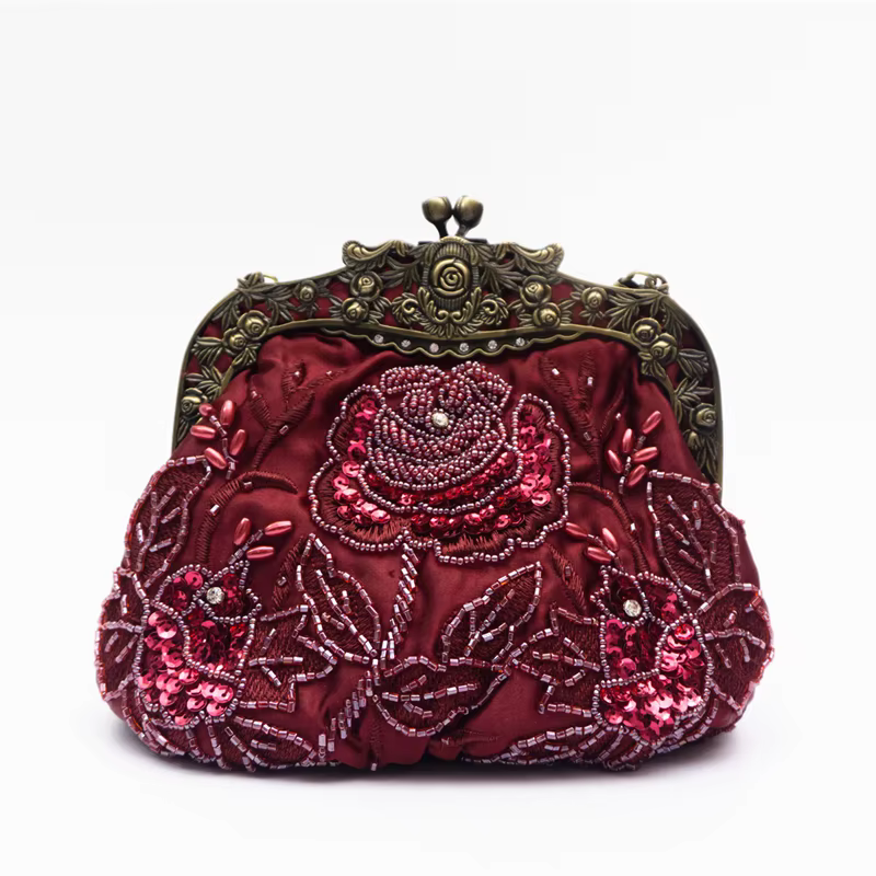 Sac à main rétro polyvalent Hanfu Qipao pour femme