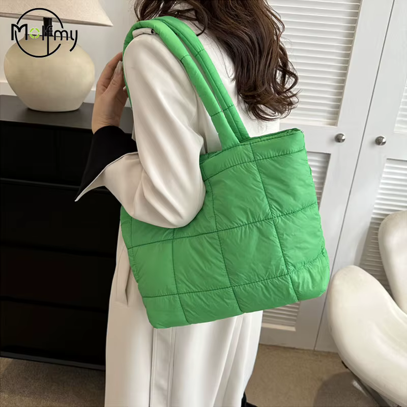 Sac à bandoulière rembourré d'hiver pour femmes