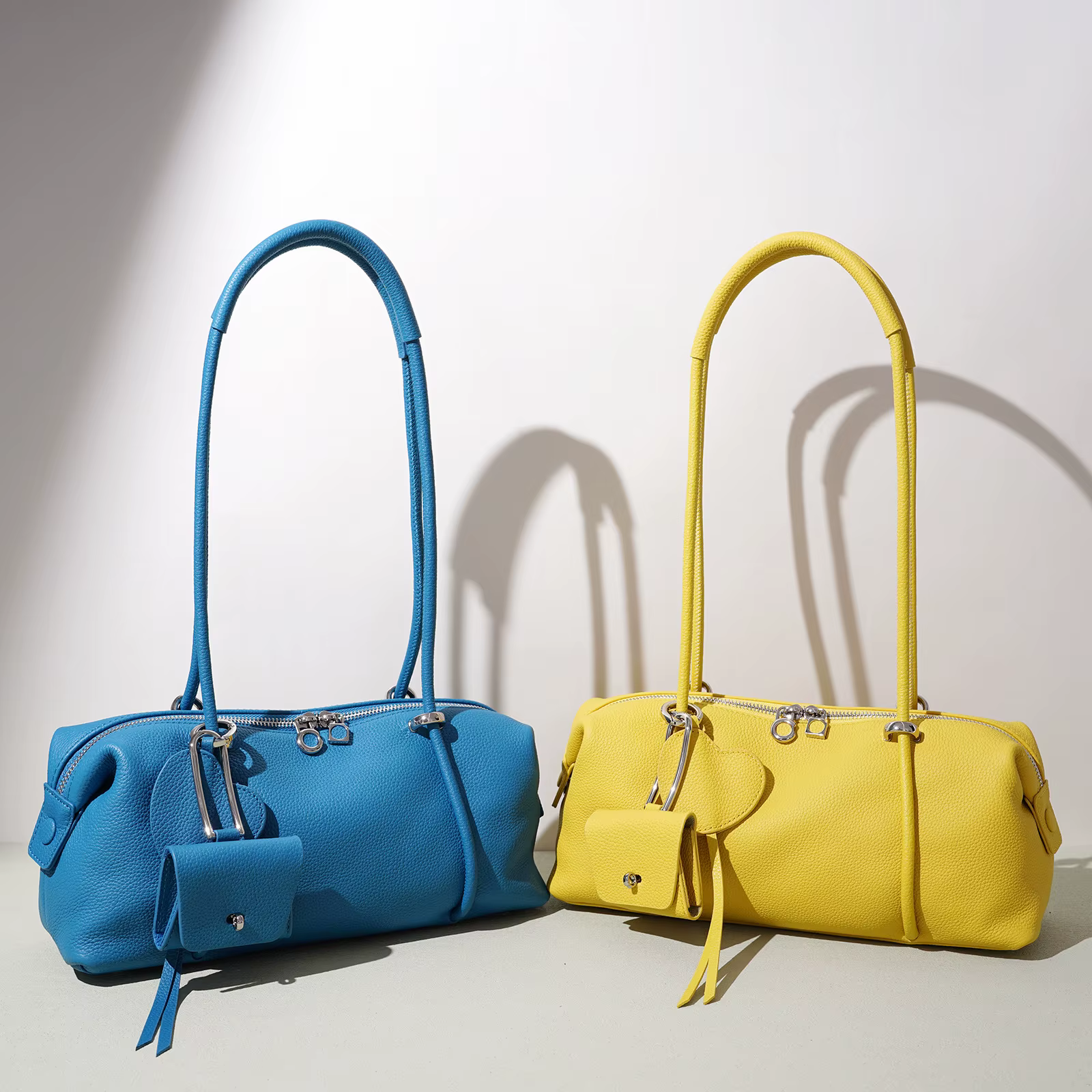 Sac Boston en Cuir de Vachette pour Femme 2026 – Sac à Main de Luxe