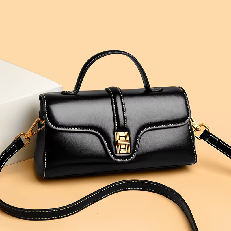 Sacs à main de luxe en cuir véritable pour femmes