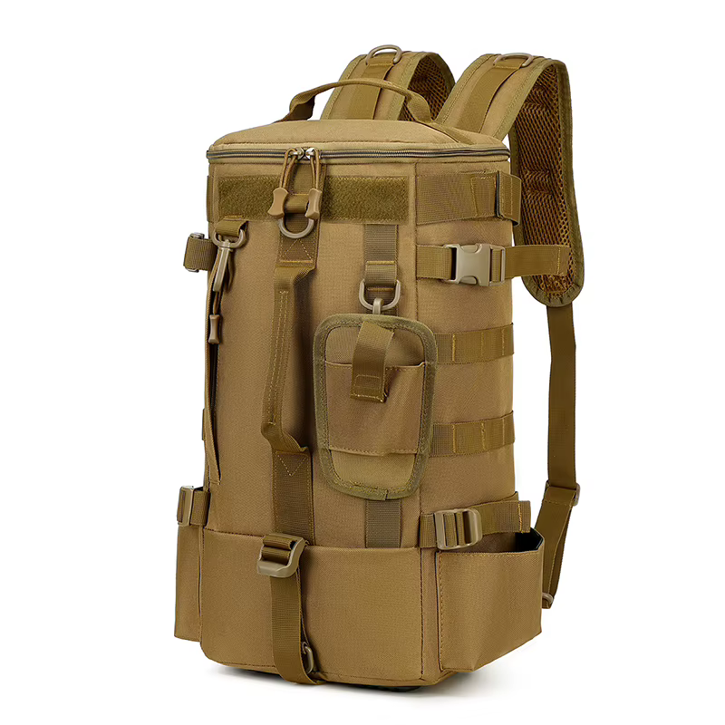 Sac à dos tactique multifonctionnel vert militaire pour hommes