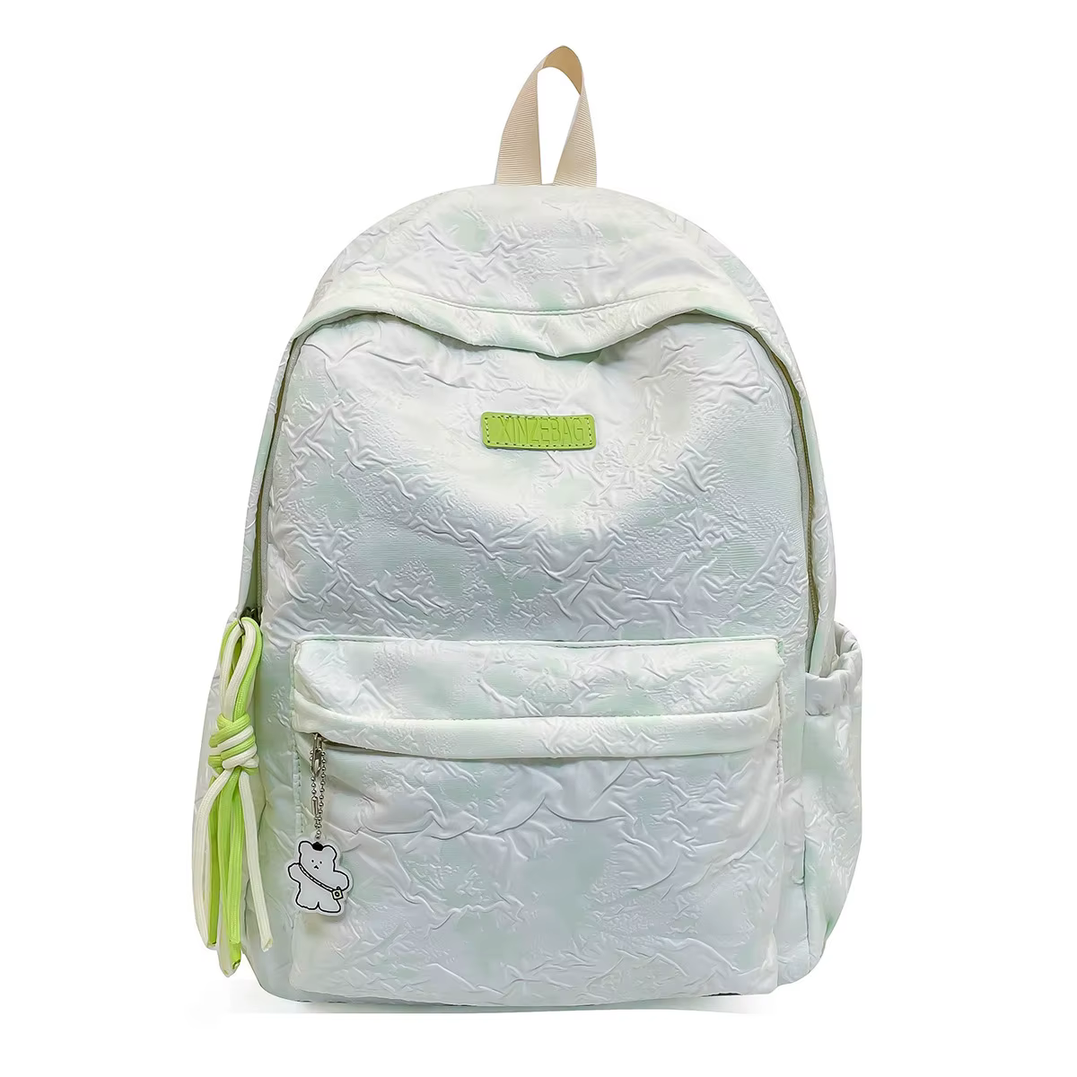 Mode décontracté doux polyvalent sac à dos pour les filles étudiants Niche grande capacité en plein air Double sacs à