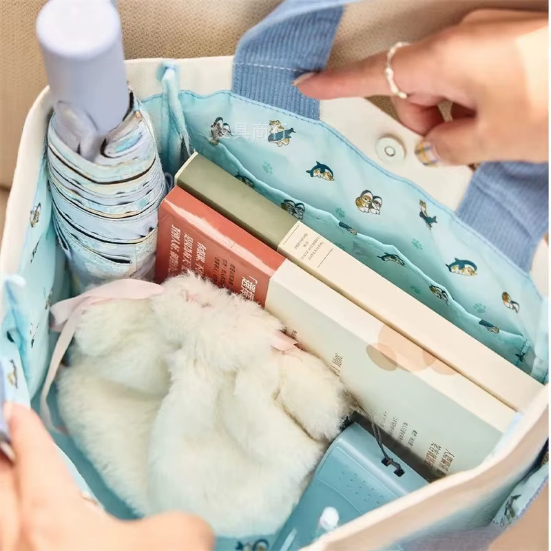 Sac fourre-tout en toile Mofusand
