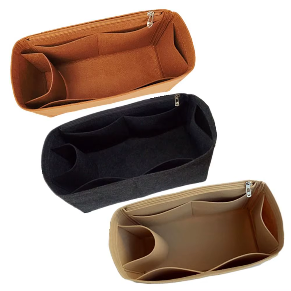 Sac à main en feutre, sac multi-poches