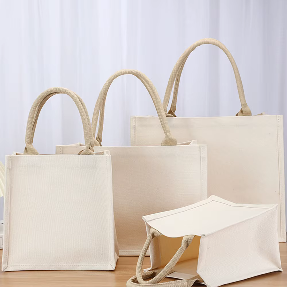 Sac d'épicerie en toile de jute