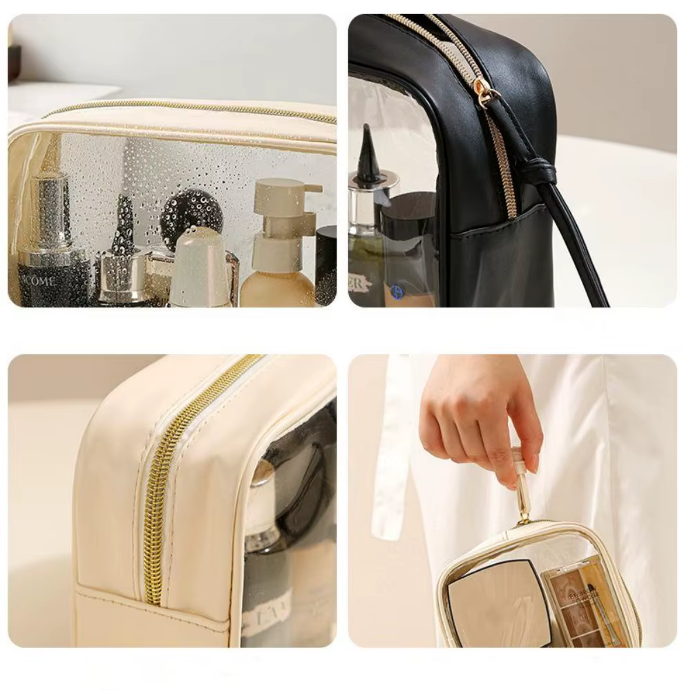 Sac de maquillage Transparent en PVC