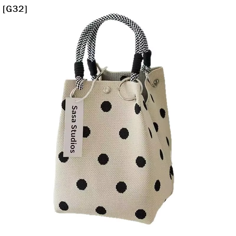 Nouveau Sac à Main Tricoté Polyvalent et Adorable 2026 avec Fermeture Magnétique 3D