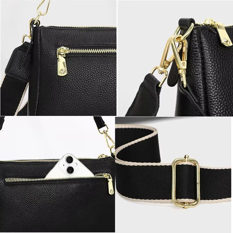 Sac à main en cuir de vache pour femme