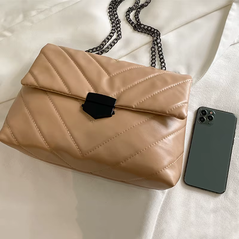 Lingge-Sac à Main à Bandoulière de Grande Capacité pour Femme