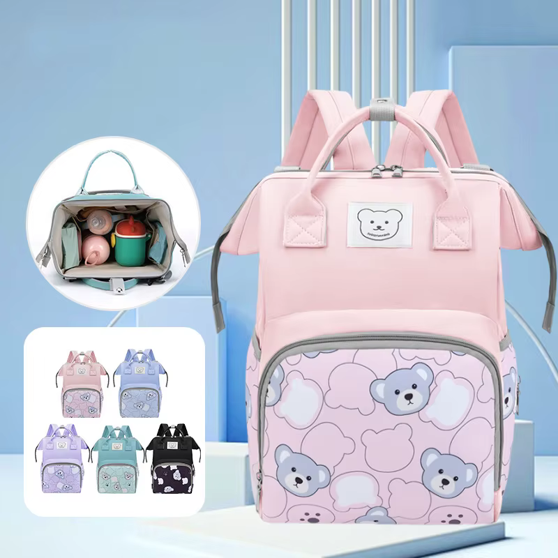 Sac à langer imperméable de grande capacité pour bébé