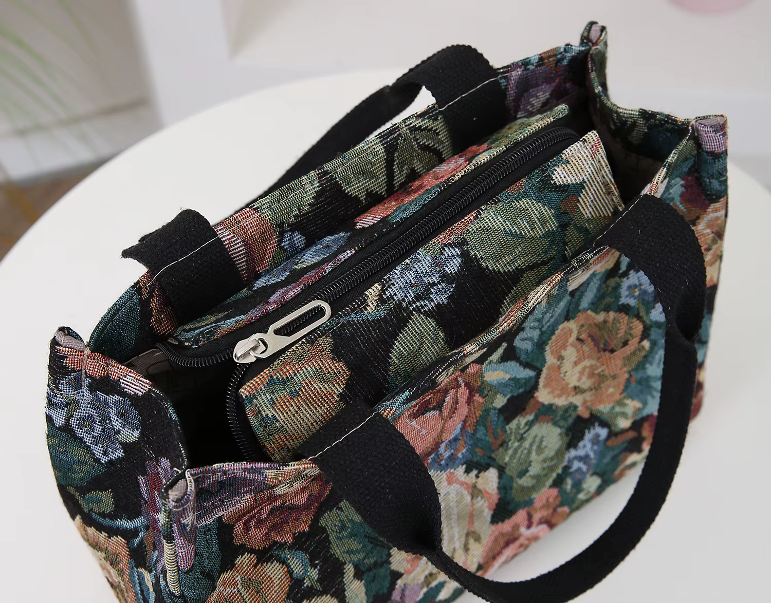 Sac fourre-tout à imprimé Floral pour femmes