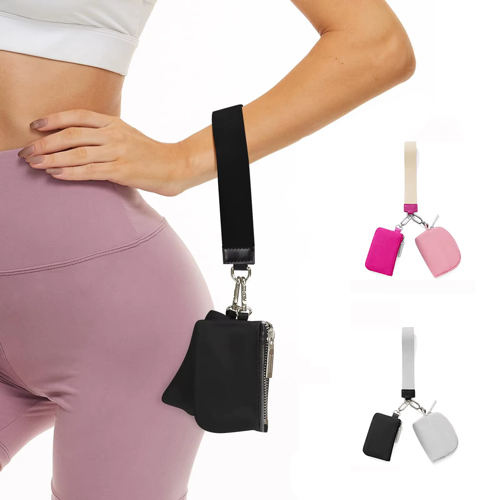 Mini portefeuille détachable pour femmes
