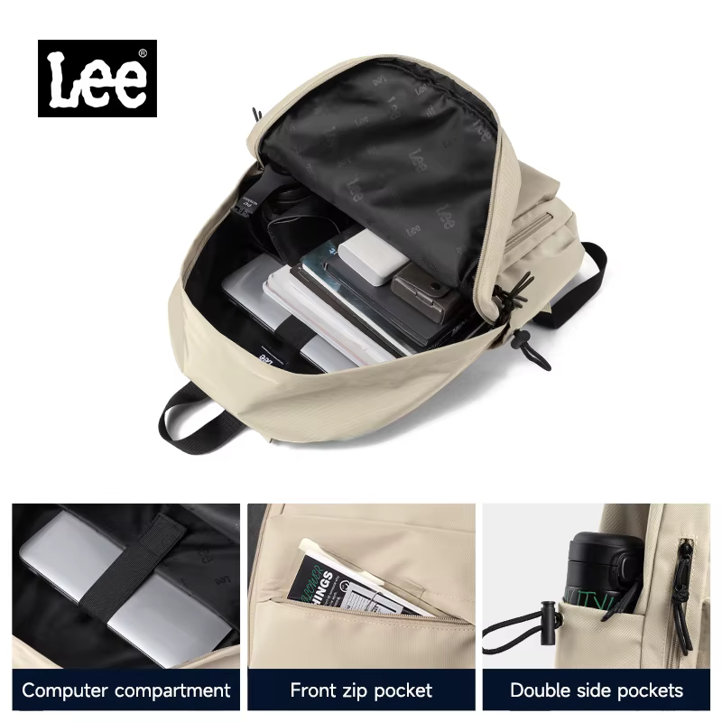 LEE léger 16 pouces sac à dos pour ordinateur portable femmes homme Oxford moyen lycée sac grande capacité adolescent collège étudiant cartable