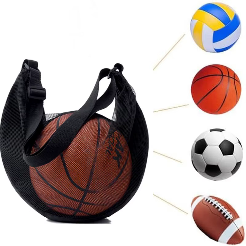 Sac à bandoulière en maille avec poche à fermeture éclair Portable