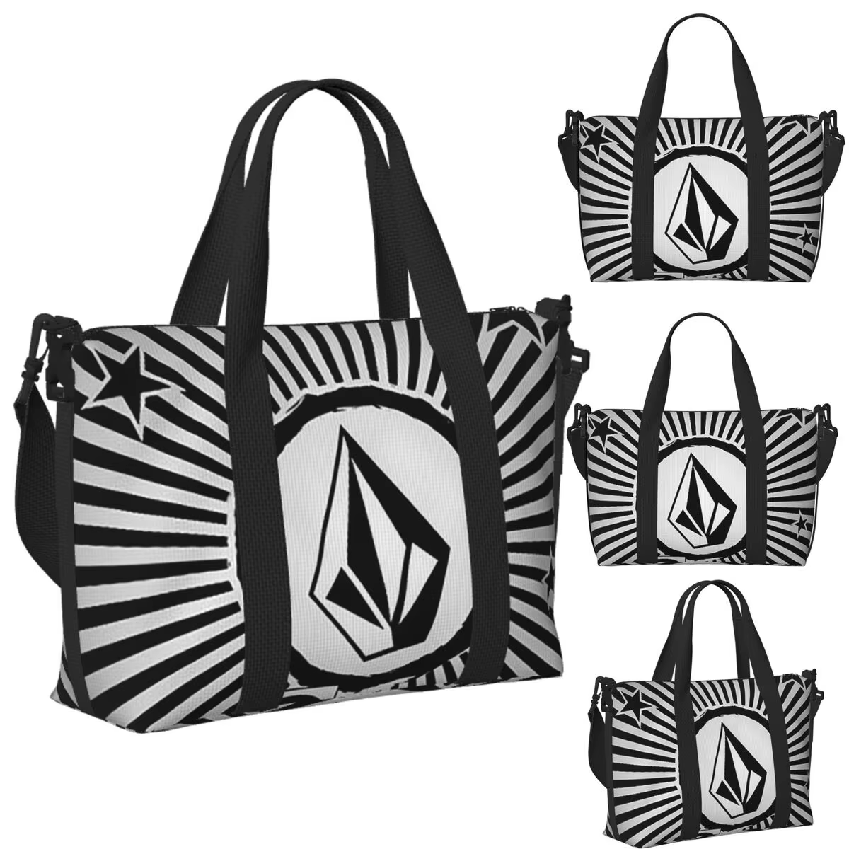 Sac de voyage de plage avec Logo V-Volcom personnalisé
