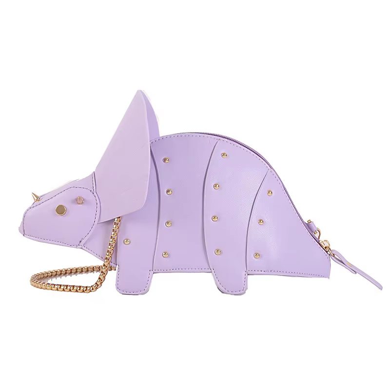 Triceratops Mini sac à bandoulière pour femmes sacs à main