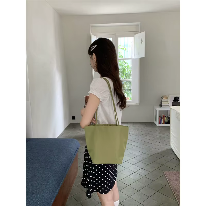 Nouveaux sacs seau décontractés en nylon pour femmes