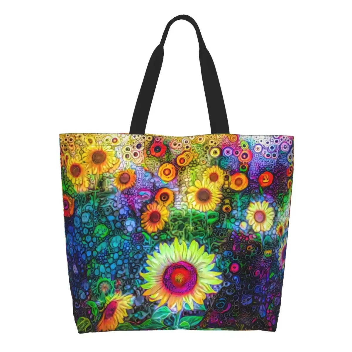 Sac fourre-tout en toile réutilisable