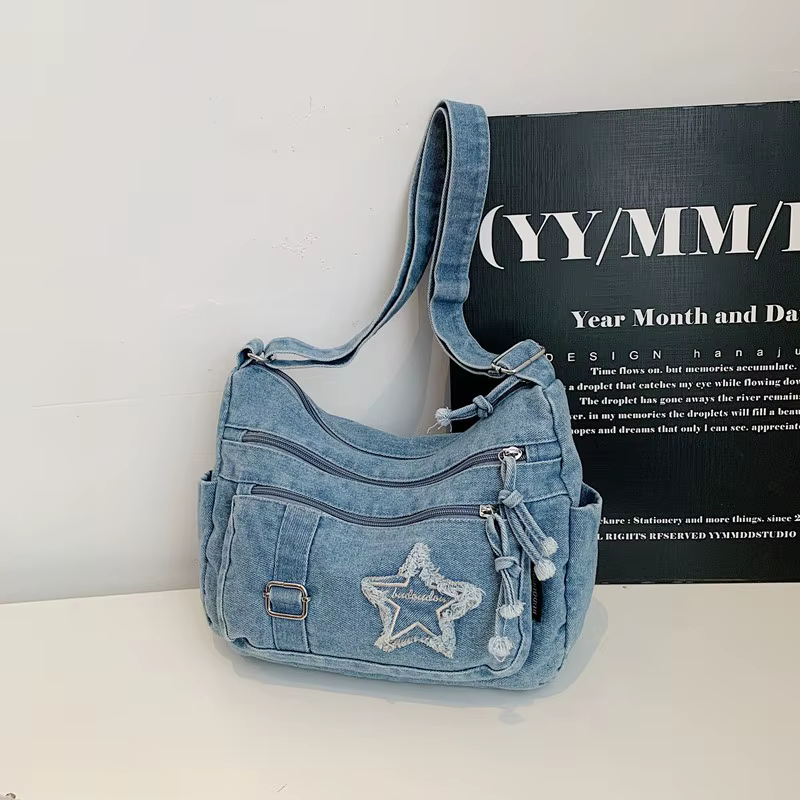 Sac en denim Durable pour femmes