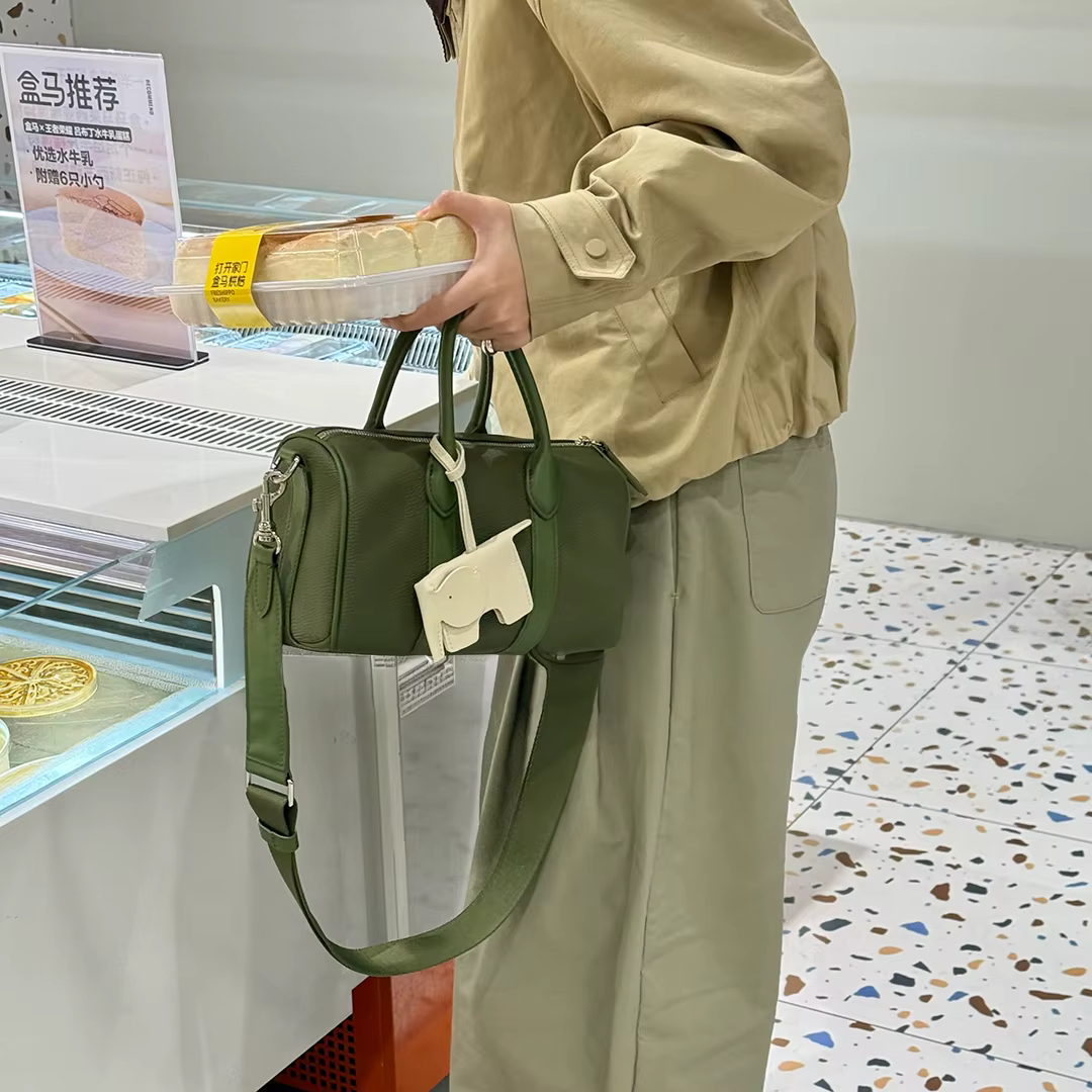 Sac à main en cuir véritable Mendy