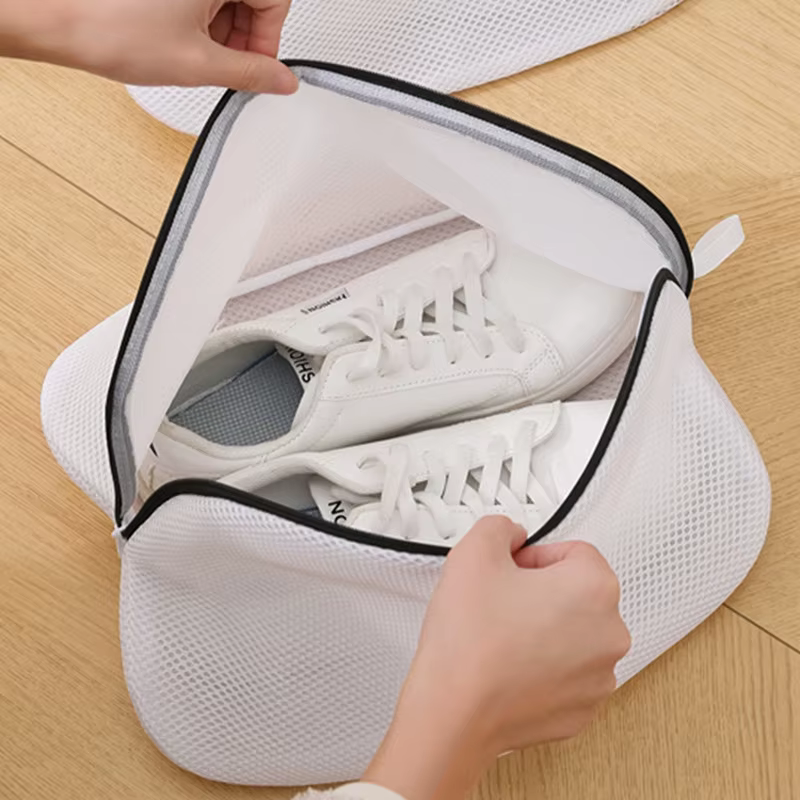 Sac à linge en maille anti-déformation pour machine à laver