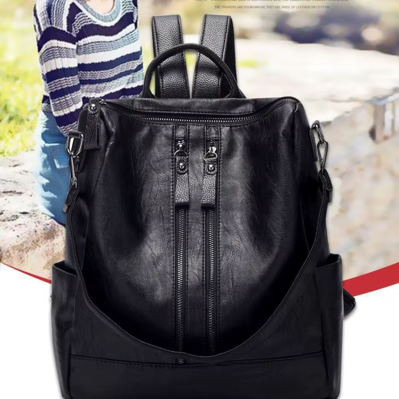 Sac à dos 2025 automne et hiver nouveau Style coréen à la mode décontracté sac en cuir souple multifonctionnel