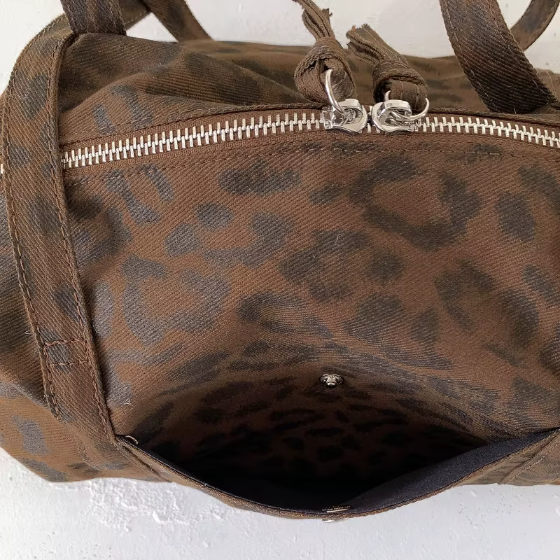 Sac à main imprimé léopard sauvage