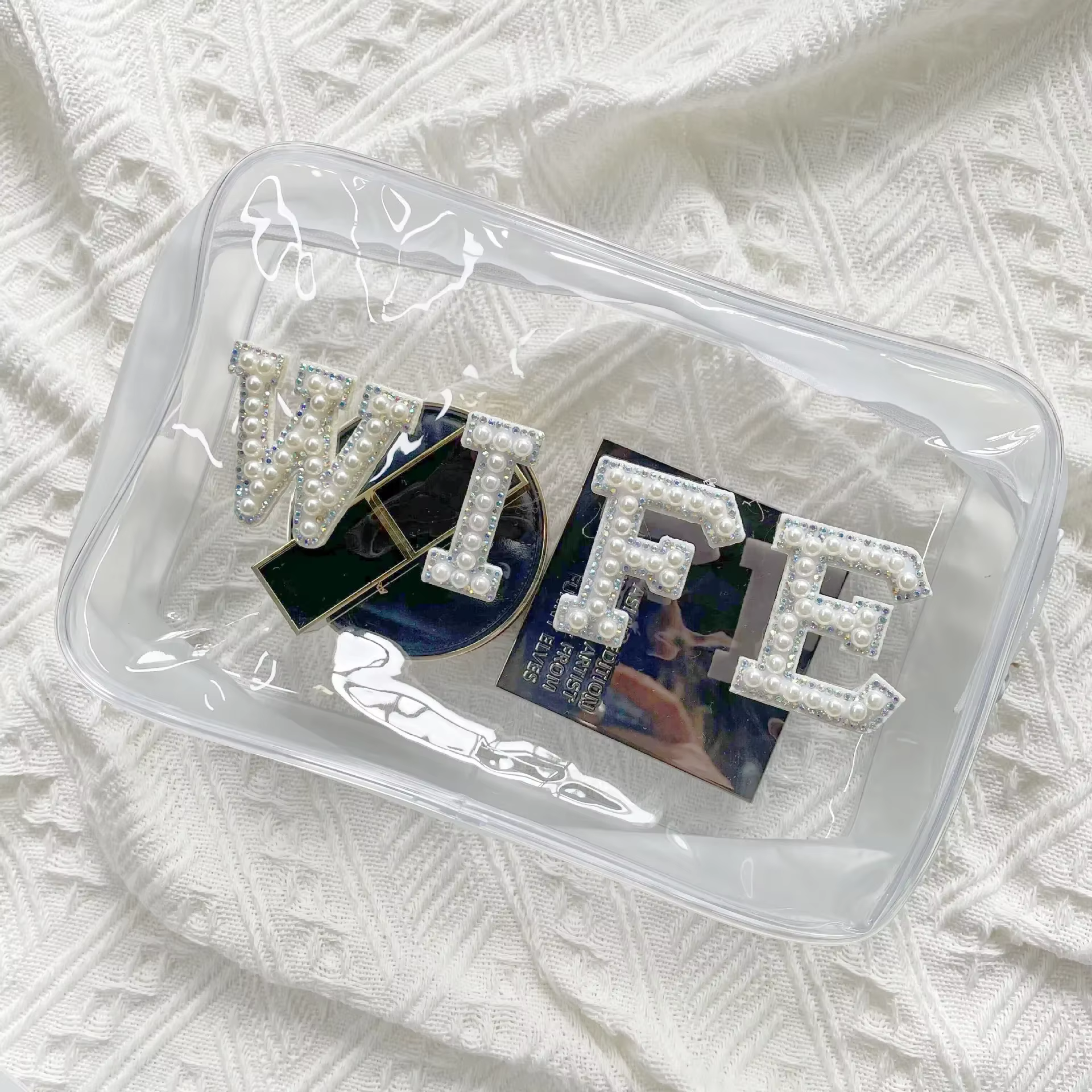 Sac de maquillage de mariée