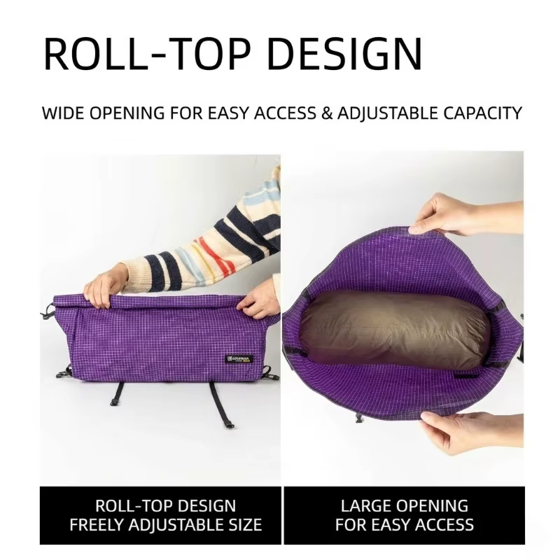Sac à dos ultraléger avec couvercle supérieur