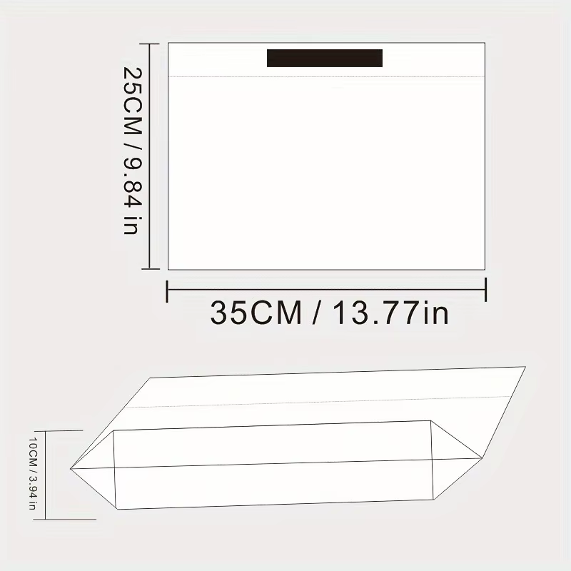Sac en plastique épais avec poignée