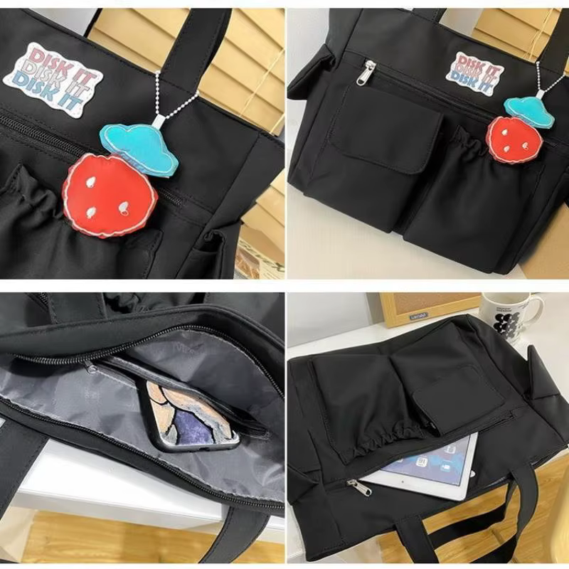Sac fourre-tout de couleur unie