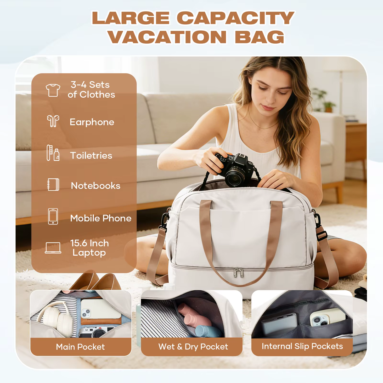 Sac de voyage pour femme